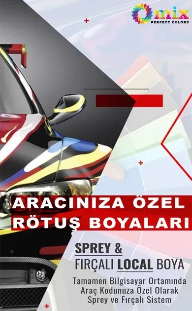 autocardesim.com Aracınıza Özel Sprey Rötuş Boyaları