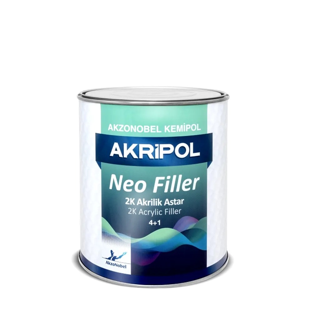 AkzoNobel Kemipol Akripol Neo Filler 2K Akrilik Astar 4+1 2.5 Litre
