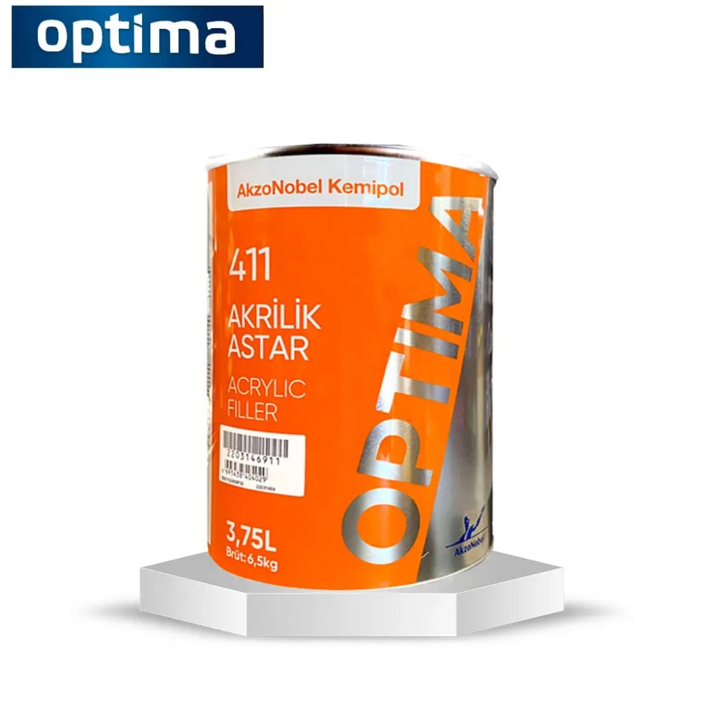 AkzoNobel Kemipol Optima 411 Akrilik Astar 1 Litre