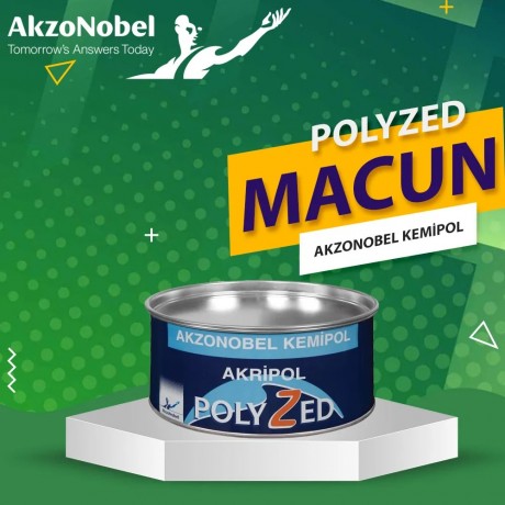 AkzoNobel Kemipol Akripol PolyZed Polyester Çelik Macun 2,7 KG