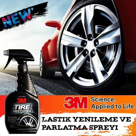  3M 39042 Oto Lastik Yenileme ve Parlatıcı Sprey 473 ML