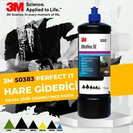 3M 50383 Ultrafine SE Hare Giderici Çizik Çıkarıcı İnce Pasta 1LT.