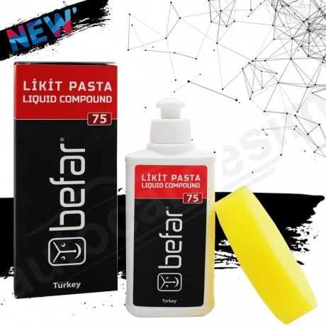 Befar 75 Hızlı Çizik Çıkarıcı Pasta 250ML. + Uygulama Pedi