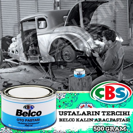 ÇBS Belco Çizik Giderici Kalın Araç Pastası 500 Gram