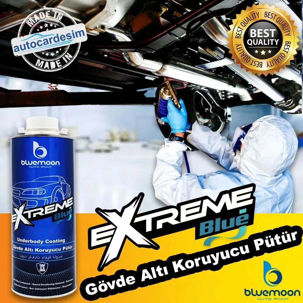 Bluemoon Extreme Darbe Koruyucu Isı ve Ses Yalıtım Pütürü - Beyaz