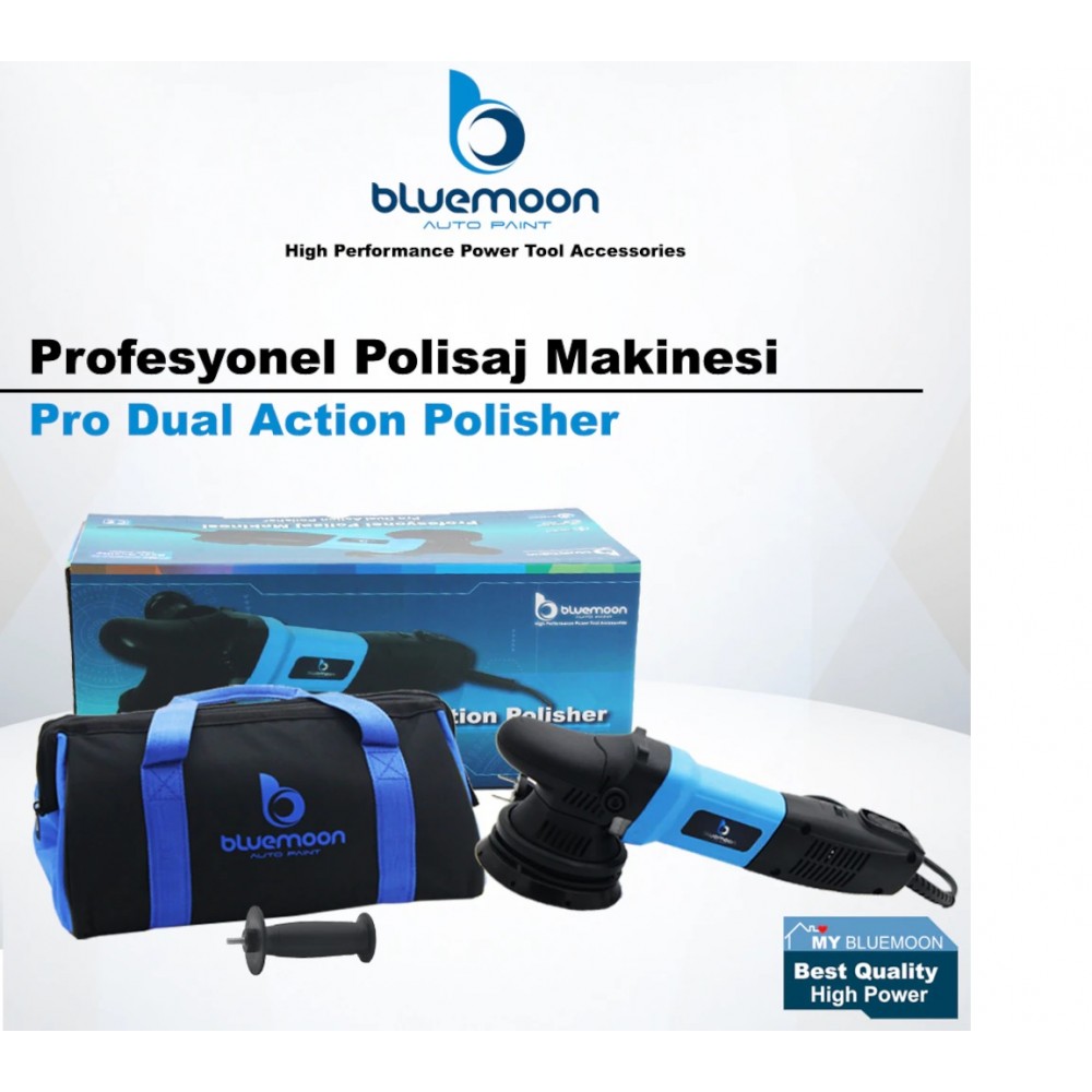 Bluemoon Pro Dual Action Polisher Profesyonel Polisaj Makinesi 780 Watt