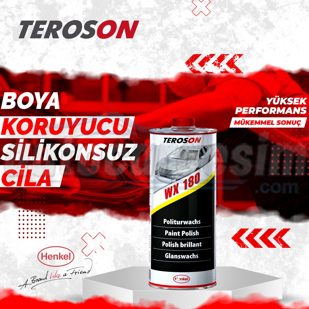 Henkel Teroson WX 180 Kılcal Çizik Çıkarıcı Hare Giderici - Boya Koruyucu Cila 250 ML