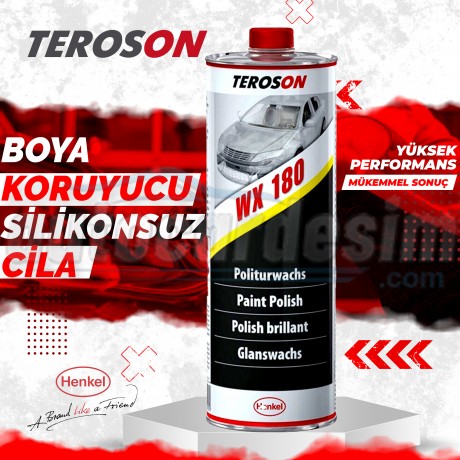 Henkel Teroson WX 180 Kılcal Çizik Çıkarıcı Hare Giderici - Boya Koruyucu Cila 1 Litre