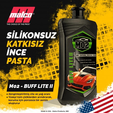 Malco M02 - Buff Lite II İnce Pasta 946 ML