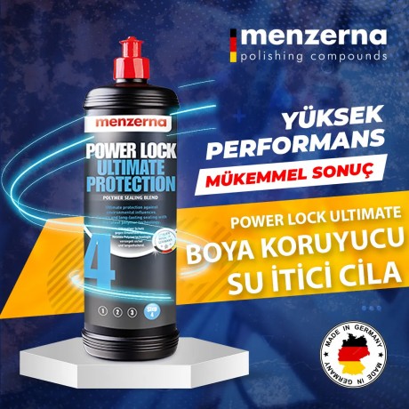 Menzerna Power Lock Ultimate Protection Su İtici Boya Koruyucu Derin Parlak Cila 250 ML