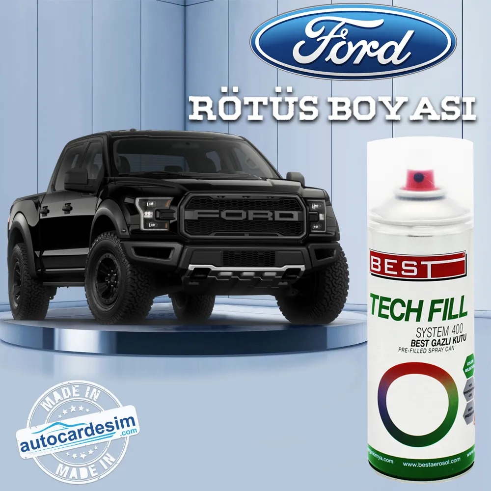 Ford 9724 Fırtına Gri Sprey Rötuş Boyası 400 ML