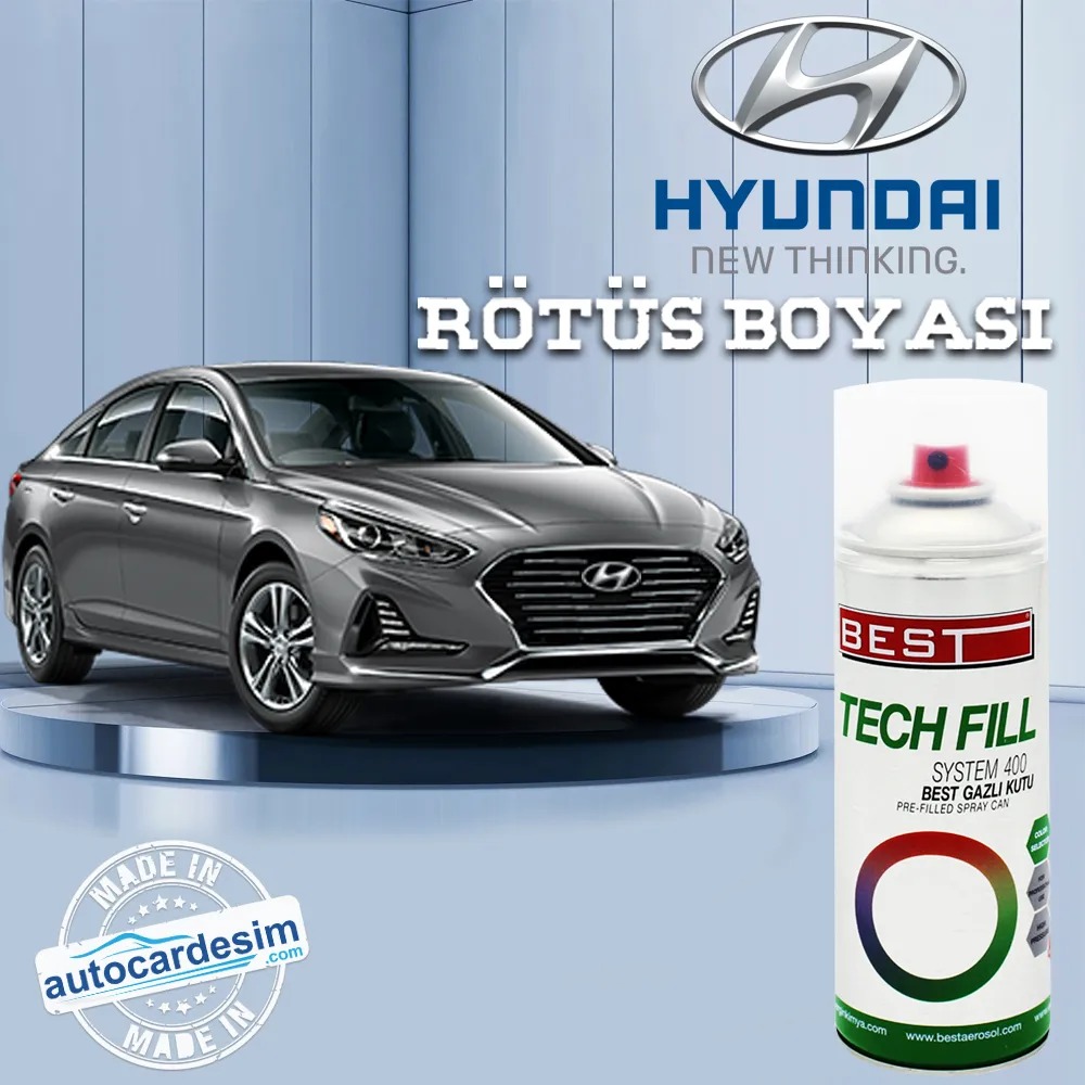 Hyundai VS Kristal Mavi Sprey Rötuş Boyası 400 ML