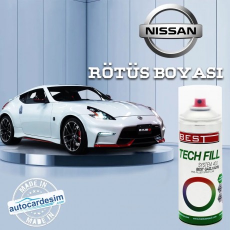 Nissan GNO Siyah Sprey Rötuş Boyası 400 ML