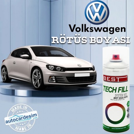 Volkswagen LB9A Şeker Beyazı Sprey Rötuş Boyası 400 ML