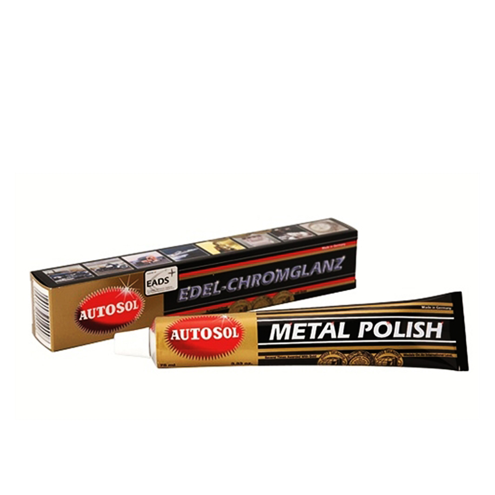 Autosol Krom, Alüminyum, Metal Temizleyici Parlatıcı Macun 75 ML.