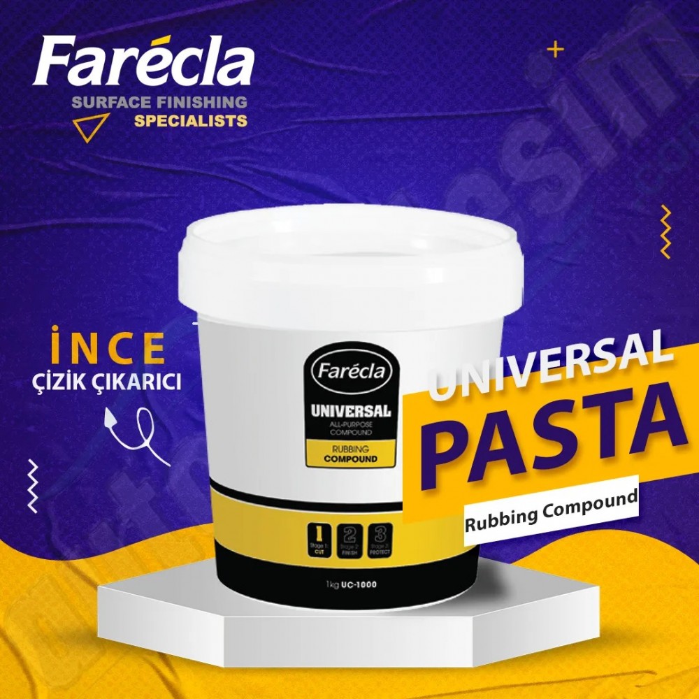 Farecla Üniversal Tüm Yüzeyler için Kılcal Çizik Giderici İnce Kıvam Araç Pastası 1KG