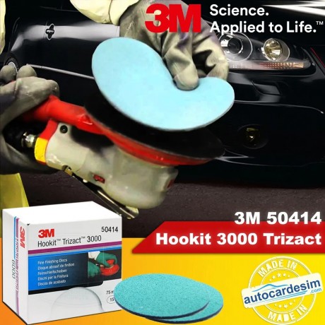 3M 50414 Trizact P3000 Finisaj Zımparası 150mm 