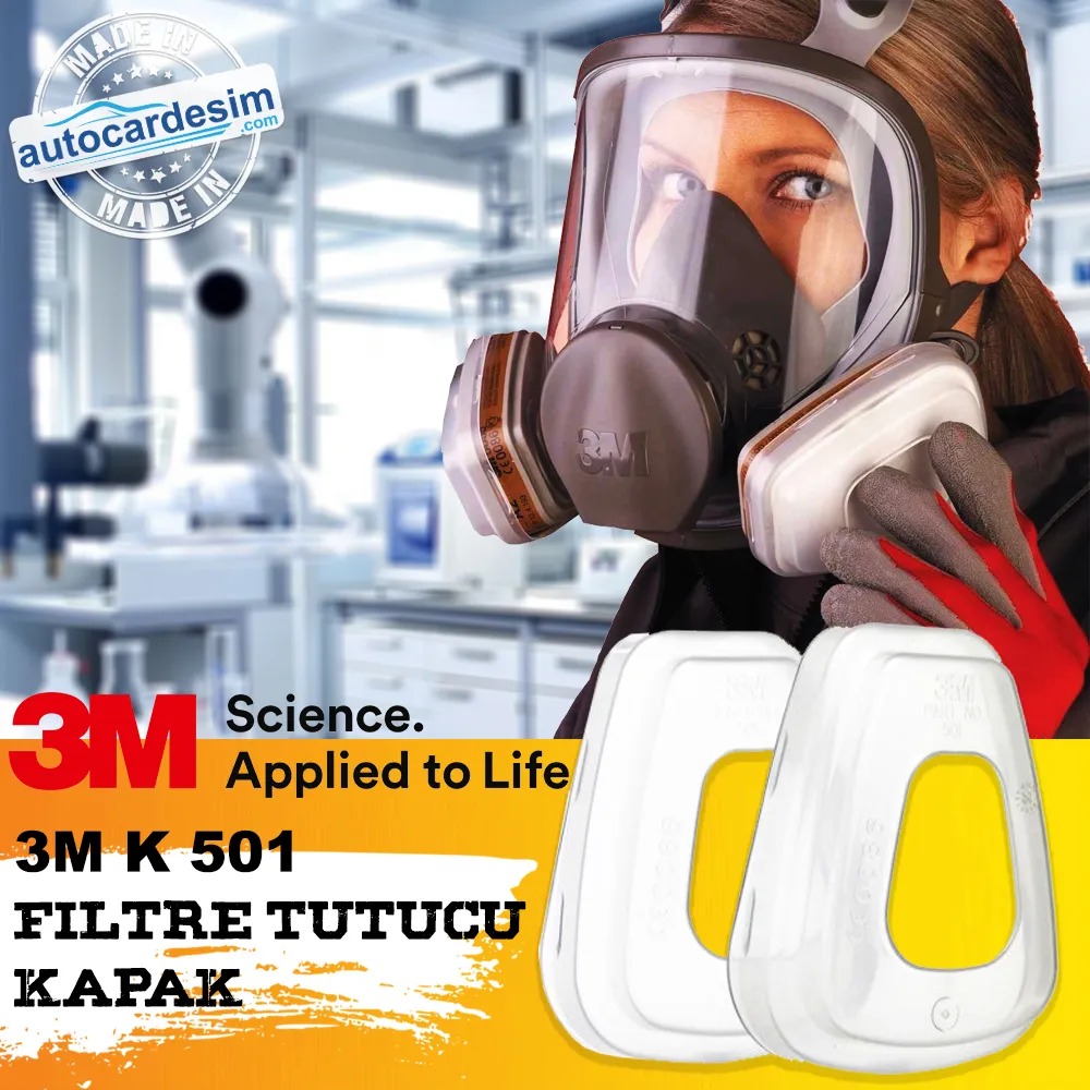 3M K 501 Filtre Tutucu Kapak