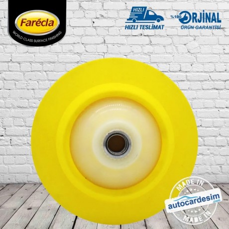 Farecla G Mop GMB146 Esnek Cırtlı Pasta ve Cila Süngeri Tabanı 165mm 8''