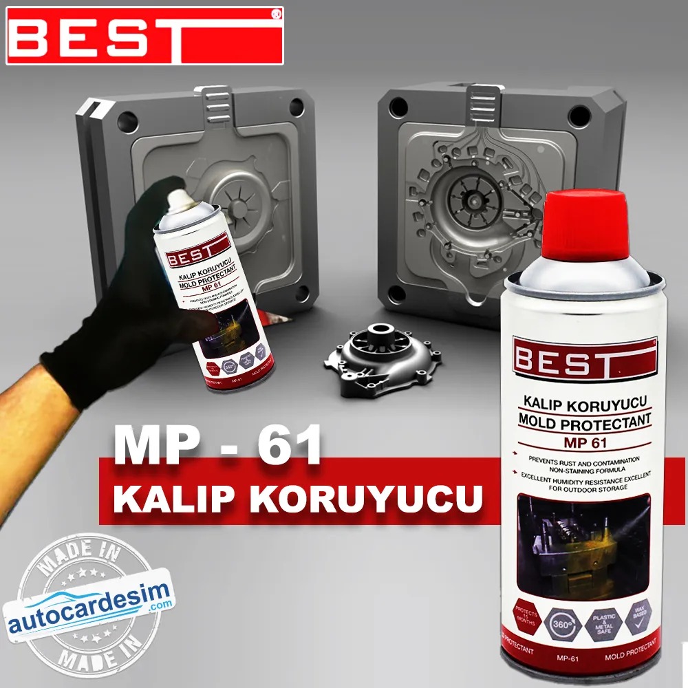 Best MP-61 Kalıp Koruyucu Kaplama Sprey 400 ML