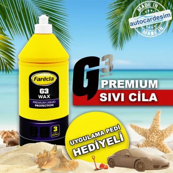Farecla G3 Premium Wax Paint Protector High Gloss Car Polish 1 Liter