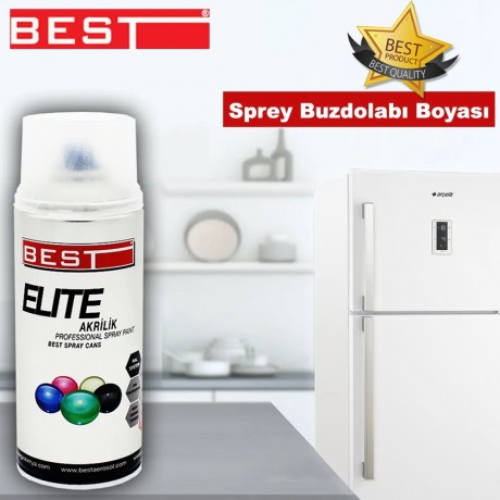 Best® Elite Efekt Beyaz Eşya Boyası - Buzdolabı Beyazı