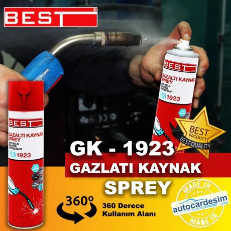 Best GK 1923 Silikonlu Gazaltı Kaynak Spreyi 400 ML