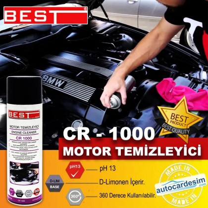 Best CR 1000 Susuz Motor Temizleyici Bakım Spreyi 500 ML