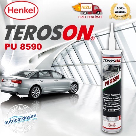 Henkel Teroson Pu 8590 Tek Bileşenli Standart Cam Yapıştırıcı 310 ML