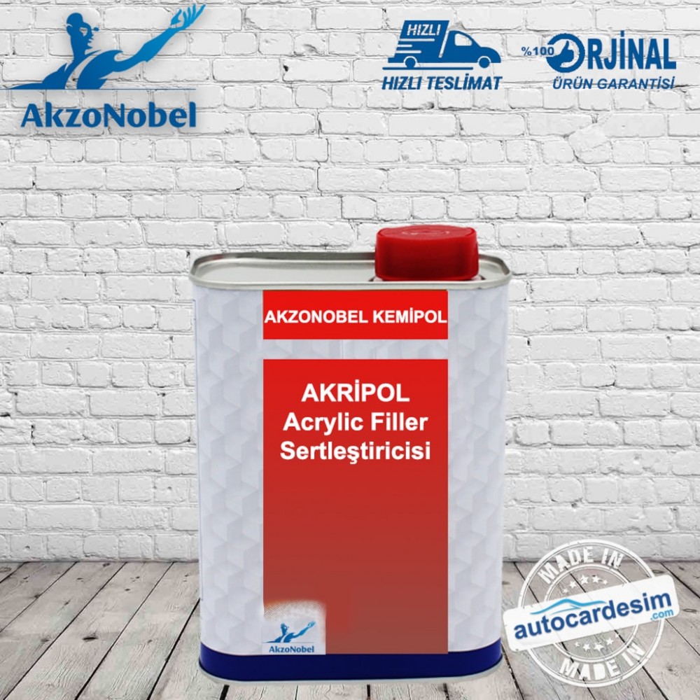 Akripol Akrilik Filler Astar Sertleştirici 1 Litre