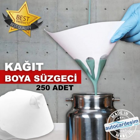 A-Plus Yüksek Kalite 190 Mikron Kağıt Boya Süzgeci - 250 Adet