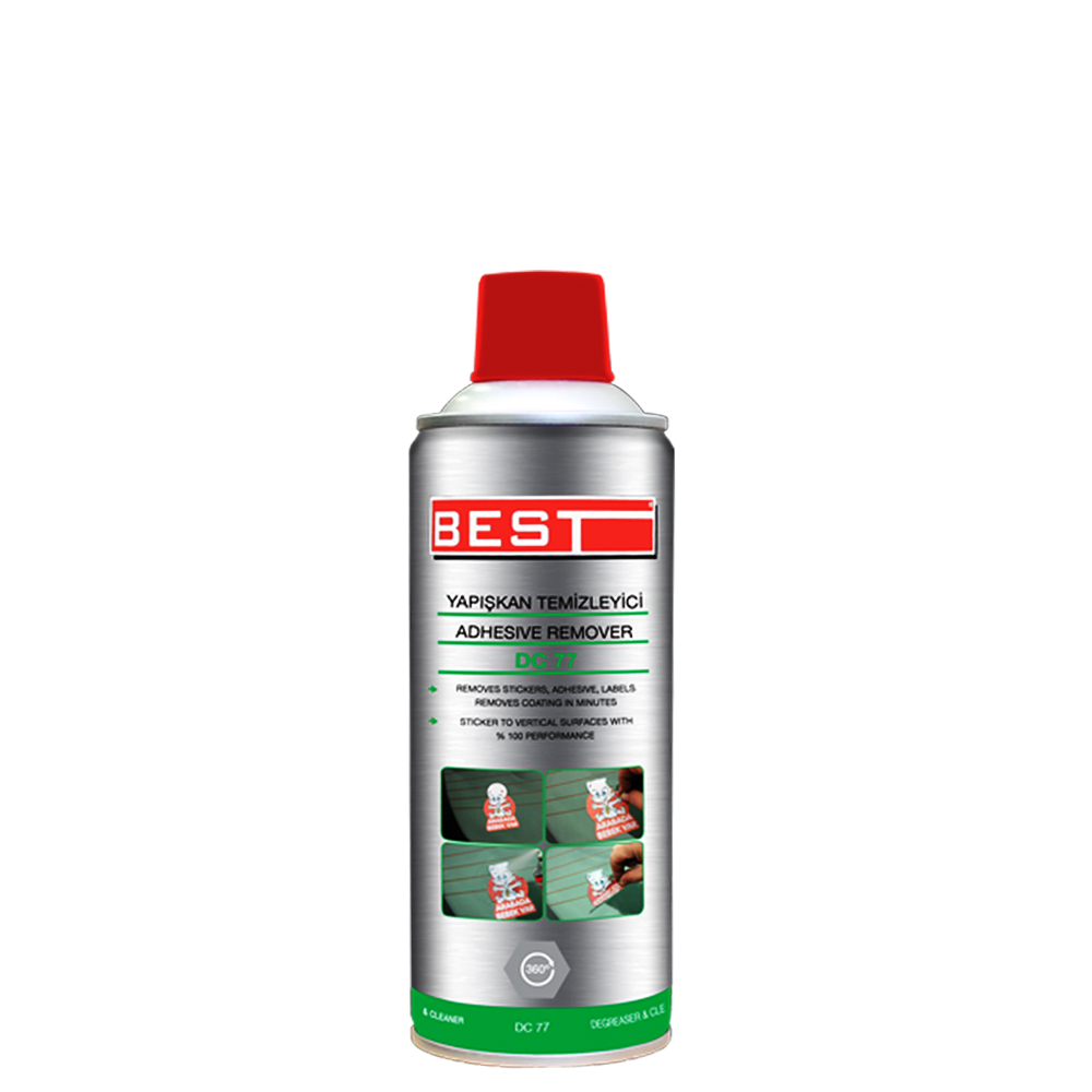 Best DC-77 Yapışkan Temizleyici Etiket Sticker Sökücü Sprey 400 ML