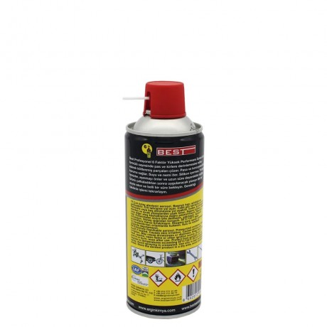 Best 6 Factor Lubricant Anti-Rust Performance Spray 400 ML