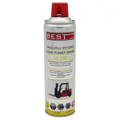 Best LU 1000 Kauçuklu Sıvı Gress Yağlayıcı Sprey 500 ML