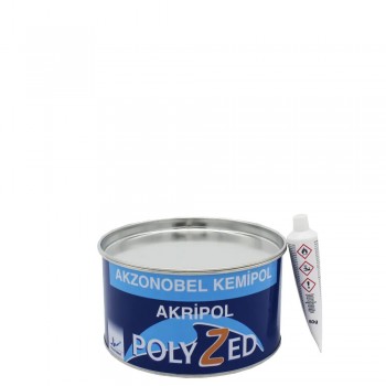 AkzoNobel Kemipol Akripol PolyZed Polyester Steel Putty 2,7 KG