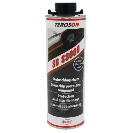 Henkel Teroson SB S3000 Underbody Impact Protector Heat and Sound Insulation Grain - Black